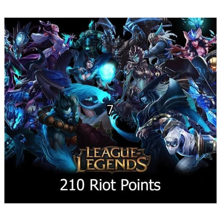 League of Legends 210 RP Ön Ödemeli Kart (Prepaid Card)