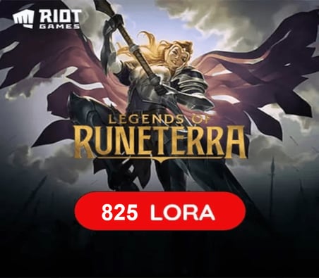 Legends of Runeterra 825 LoRa Dijital Hediye Kartı (Gift Card)