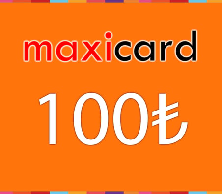 MaxiCard 100 TL E-Pin Bakiye Kodu (Wallet Card) TR