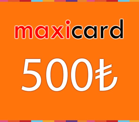 MaxiCard 500 TL Oyun İçi Bakiye Kodu (E-Pin Code)