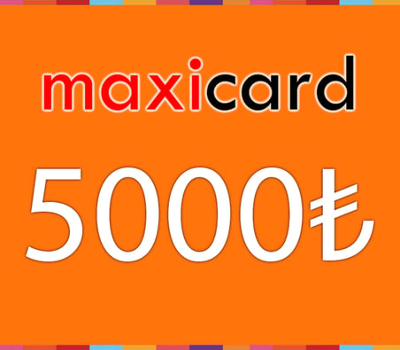 MaxiCard 5000 TL Oyun İçi Bakiye Kodu (Wallet Card)