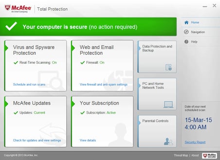 McAfee Total Protection 2024 Lisans Anahtarı (1 Yıl / 3 Cihaz)