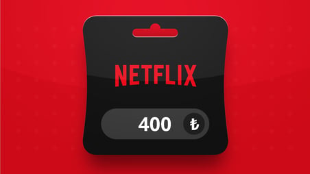Netflix 400 TL Dijital Hediye Kartı (Gift Card)