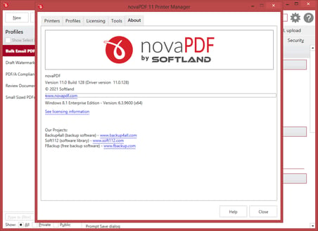 novaPDF Lite 11 PDF Yazdırma Yazılımı Lisans Anahtarı