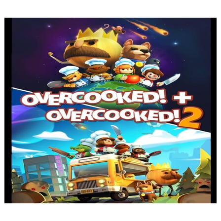Overcooked! + Overcooked! 2 Bundle TR Xbox Oyun Kodu (CD Key)