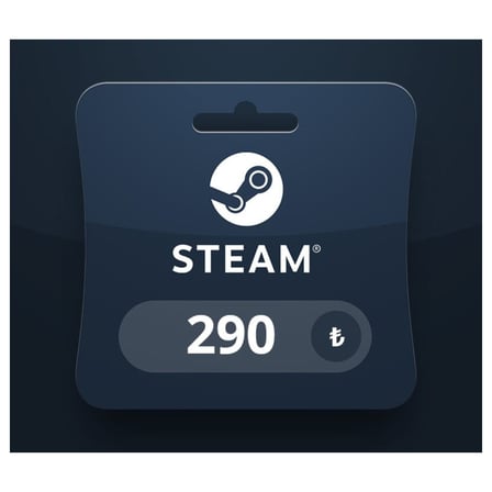 PC Steam 290 TL Cüzdan Hediye Kartı (Gift Card)