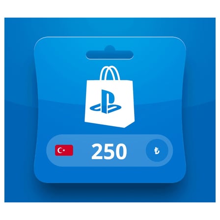 PlayStation Network 250 TL Hediye Kartı (Gift Card)