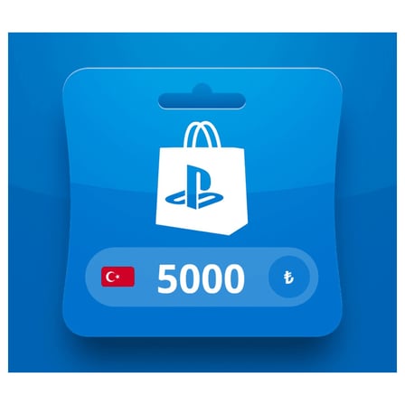 PlayStation Network 5000 TL Hediye Kartı (Gift Card)