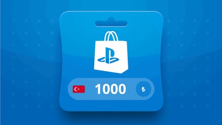 PlayStation Network 1000 TL Hediye Kartı (Gift Card)