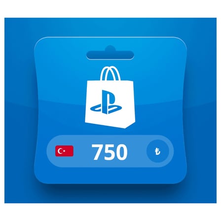 PlayStation Network 750 TL Hediye Kartı (Gift Card)