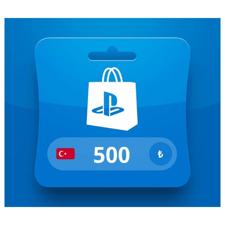 PlayStation Network 500 TL Hediye Kartı (Gift Card)