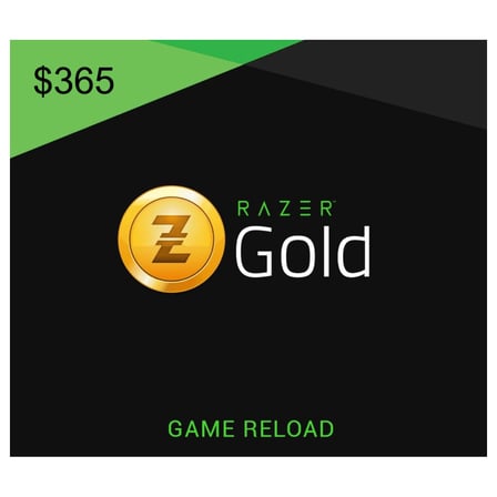 Razer Gold 365 USD Global Ön Ödemeli Dijital Kod (Prepaid Code)
