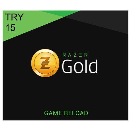 Razer Gold Bakiyesi 15 TL Hediye Kartı (Gift Card)