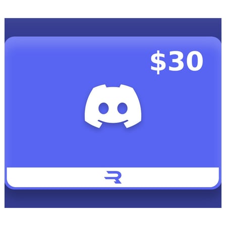 Rewarble Discord Nitro 30 USD Hediye Kartı (Dijital Kod)