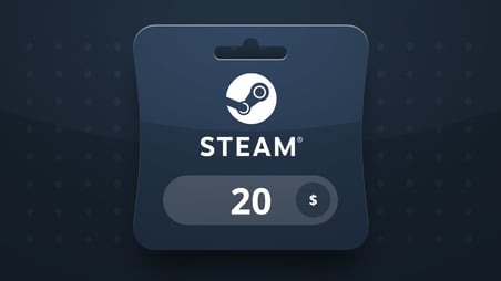 Steam 20 USD Global Dijital Hediye Kartı (Gift Card)