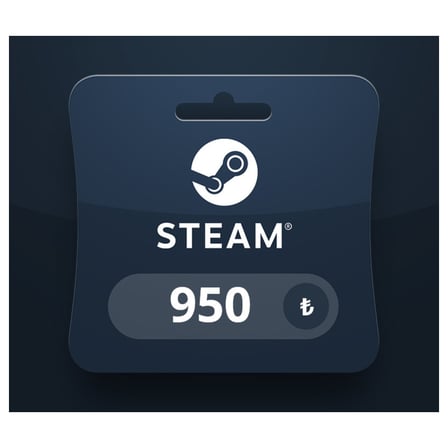 Steam Cüzdanı 950 TL Bakiye Kodu (Wallet Code)
