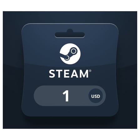 Steam Cüzdan Bakiyesi 1 USD Hediye Kartı (Gift Card)