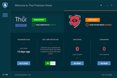 THOR Vigilance Home 1 Yıl 3 PC Yazılım Lisansı (Software License)