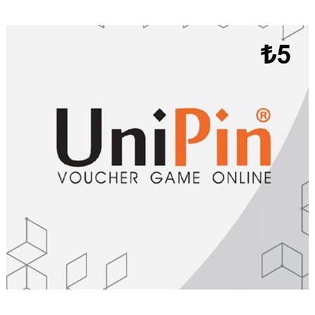 UniPin 5 TL Oyun Kredisi Kupon Kodu (Voucher)
