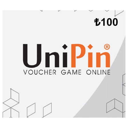 UniPin 100 TL Mobil Oyun Kredisi Kodu (Voucher)