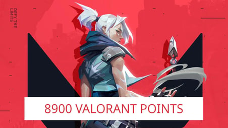 VALORANT 8900 Valorant Points Dijital Hediye Kartı (Gift Card)