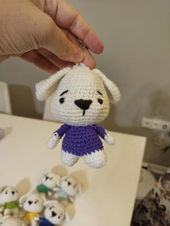 Köpek anahtarlik 