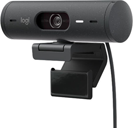 Logitech Brio 500 Siyah Full HD 1080P Mikrofonlu Webcam Teşhir