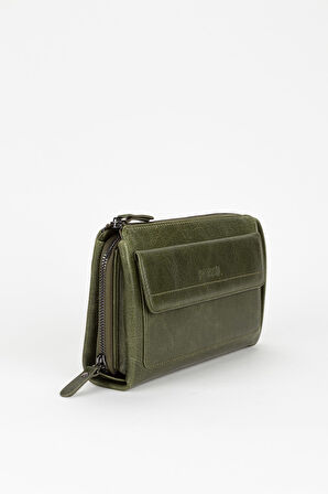 %100 Hakiki Deri Özel Tasarım El Çantası Portföy Traş Çantası