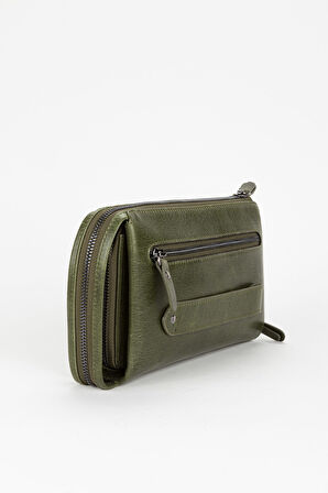 %100 Hakiki Deri Özel Tasarım El Çantası Portföy Traş Çantası