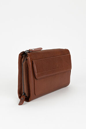 %100 Hakiki Deri Özel Tasarım El Çantası Portföy Traş Çantası