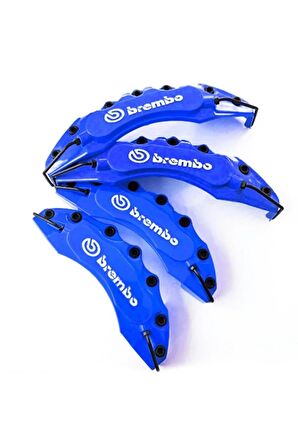 Brembo Kaliper Kapağı 4'lü Ön Arka Set Mavi Renk