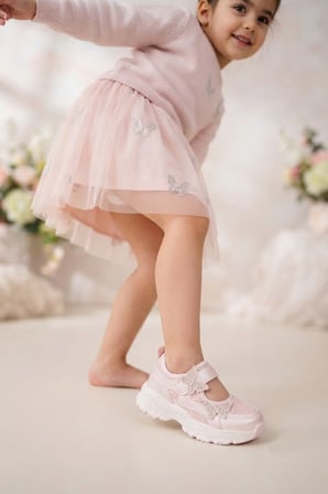 Marco Kids 152-16-26Y1616 P-1 Pembe Çocuk Spor Babet