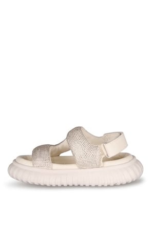 Marco Kids 152-08-26Y846 B-1 Bej Taşlı Sandalet