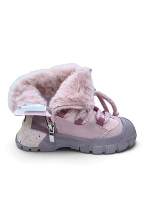 Anatomik Taban Sıcak Tutan Astar Kaymaz Taban Unisex Çocuk Bot CHEROKEE-P Pembe