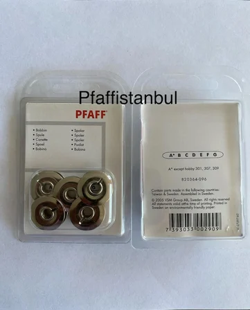 Pfaff Metal Masura - 820364096 - ( 1 Paket=5 Adet ) Uyumlu Modeller Için Açıklama Kısmına Bakınız.