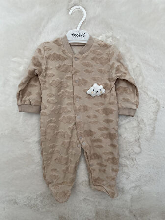 Kabartmalı Bulut Soft Tulum Erkek