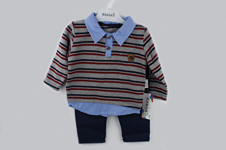 Önden Patlı Süveter İkili Takım