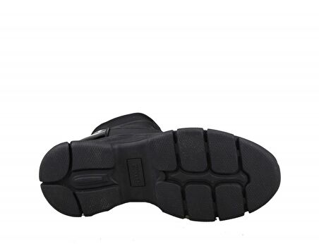 GUJA 22k303 Dolgu Topuk Siyah Kadın Sneakers