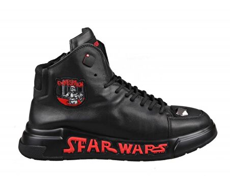 GUJA 22k403-1 Boğazlı Siyah Erkek Sneakers