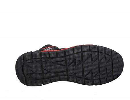 GUJA 22k403-1 Boğazlı Siyah Erkek Sneakers