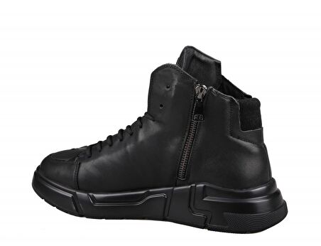 GUJA 22k403-1 Boğazlı Siyah Erkek Sneakers