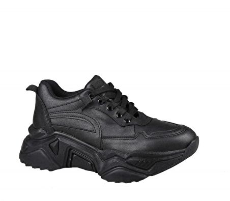 Style Star 222-38 Siyah Kadın Sneakers