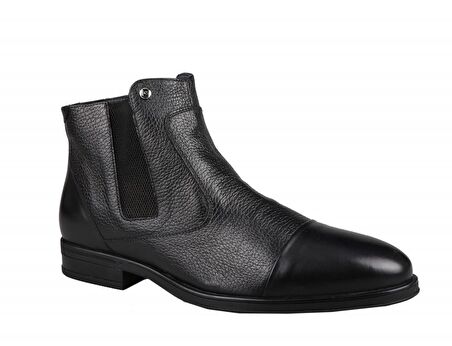 Pierre Cardin 11925251 Hakiki Deri Siyah Erkek Bot