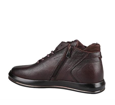 MARCOMEN 16208 Saf Deri Kahve Erkek Bot