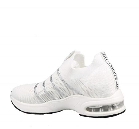 GUJA 23y312 Dolgu Topuk Beyaz Kadın Sneakers