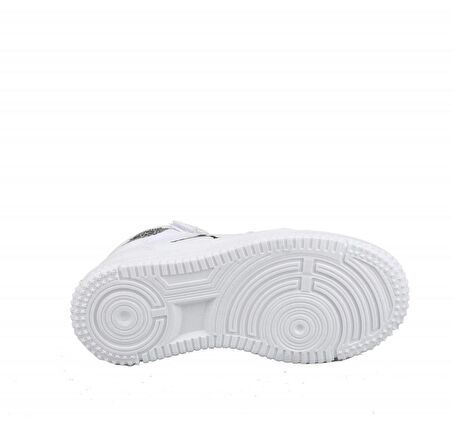 Cool Haykat Boğazlı Beyaz Çocuk Sneakers