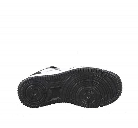 Cool Haykat Boğazlı Siyah-Beyaz Çocuk Sneakers