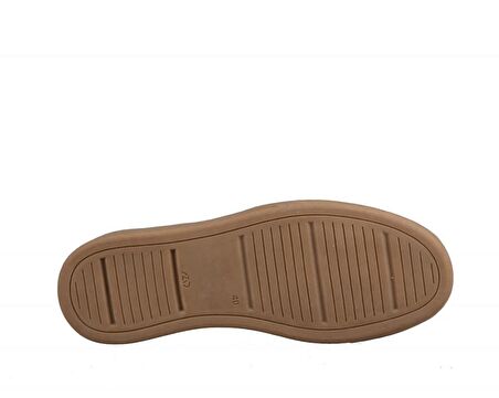 KOMCERO 3y1570 Hakiki Deri Beyaz Erkek Günlük Ayakkabı