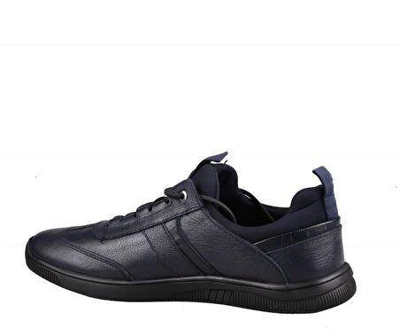 MARCOMEN 17177 Hakiki Deri Lacivert Erkek Günlük Ayakkabı