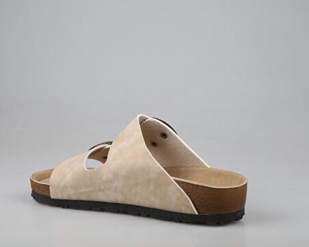 Pierre Cardin Pc-6958 Ortopedik Krem Kadın Terlik